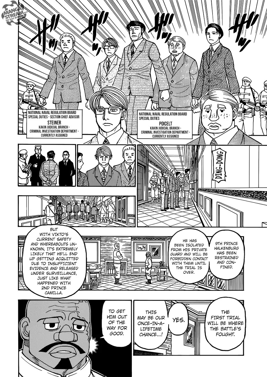 Hunter X Hunter chapter 389 page 9