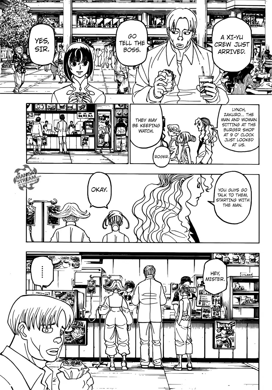 Hunter X Hunter chapter 390 page 10