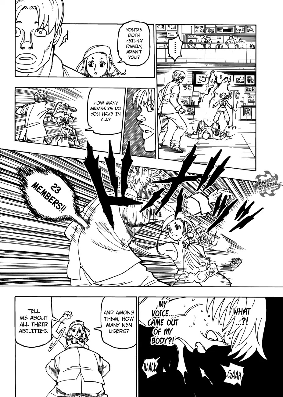 Hunter X Hunter chapter 390 page 17