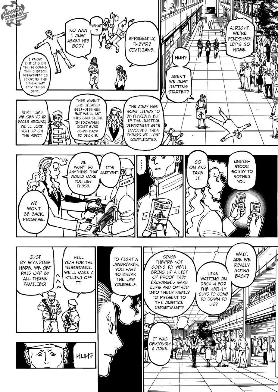 Hunter X Hunter chapter 390 page 19
