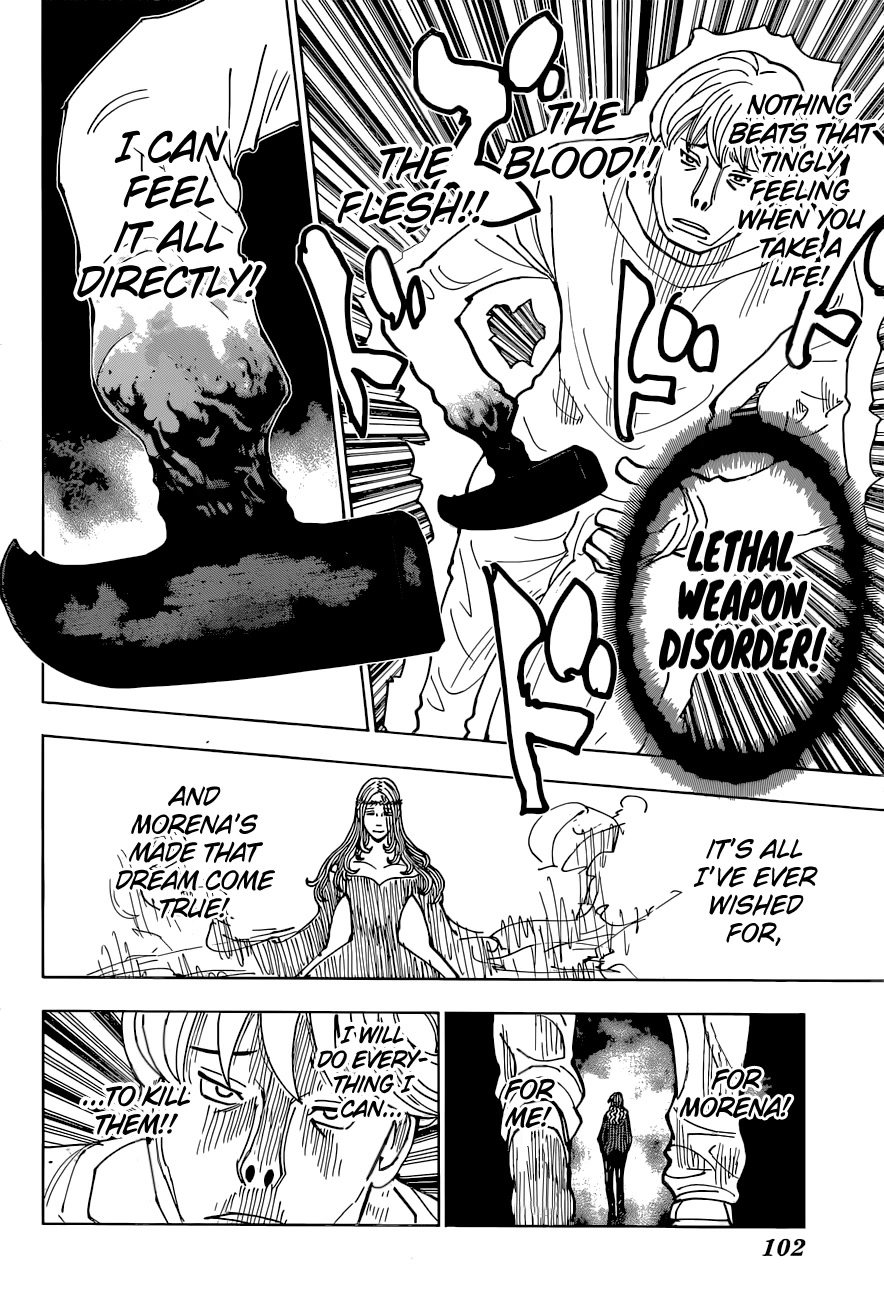 Hunter X Hunter chapter 391 page 12