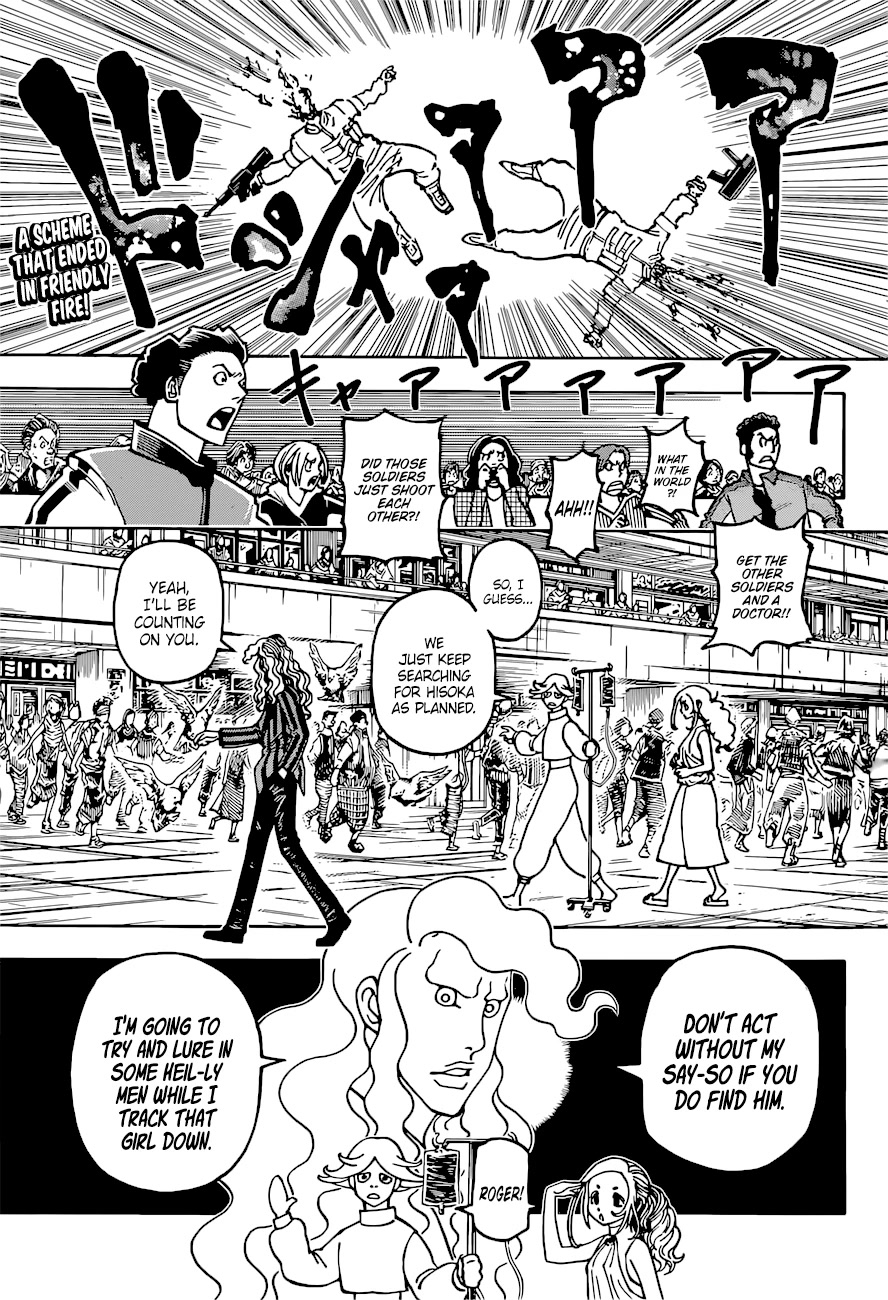 Hunter X Hunter chapter 391 page 3