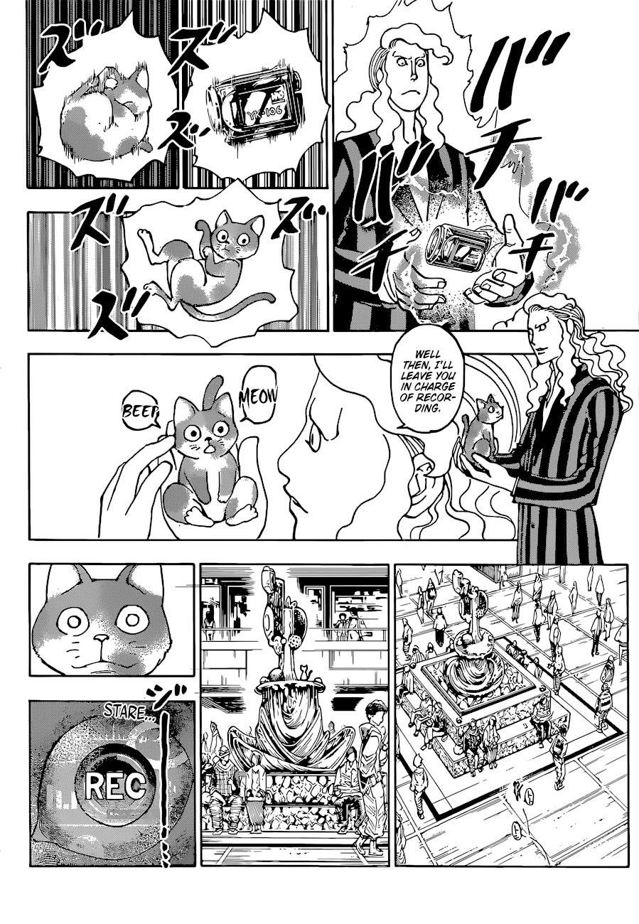 Hunter X Hunter chapter 391 page 8