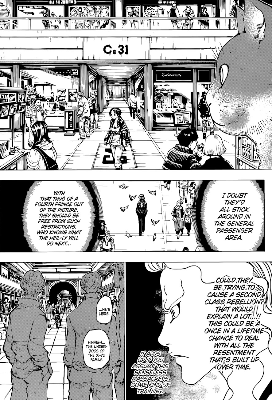 Hunter X Hunter chapter 391 page 9