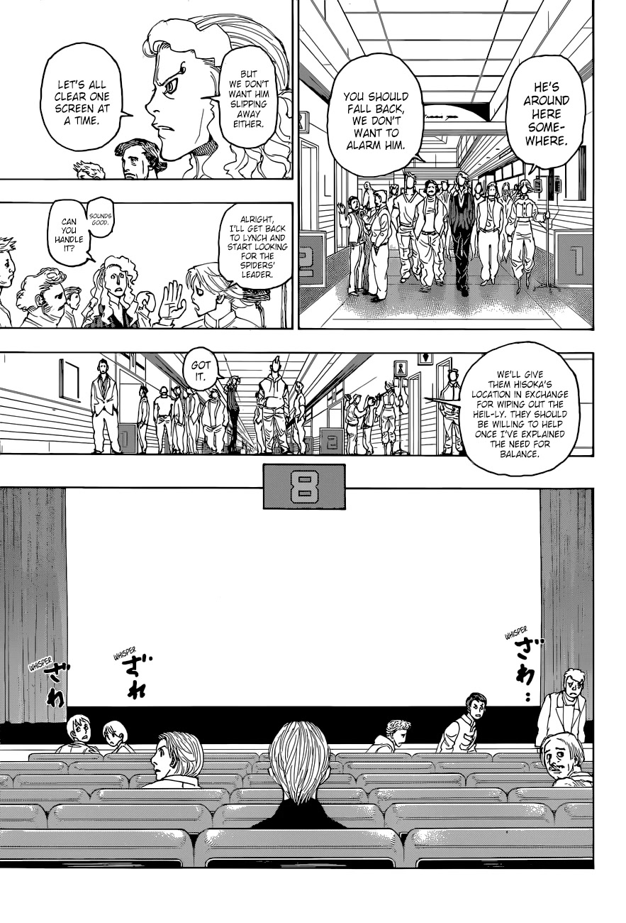 Hunter X Hunter chapter 393 page 10