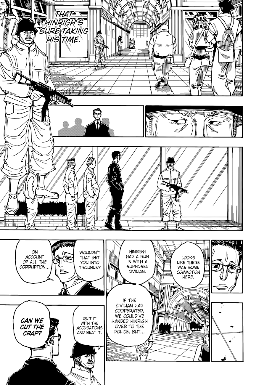 Hunter X Hunter chapter 393 page 14