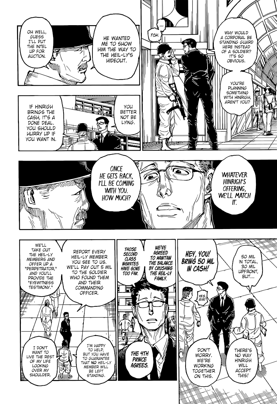 Hunter X Hunter chapter 393 page 15