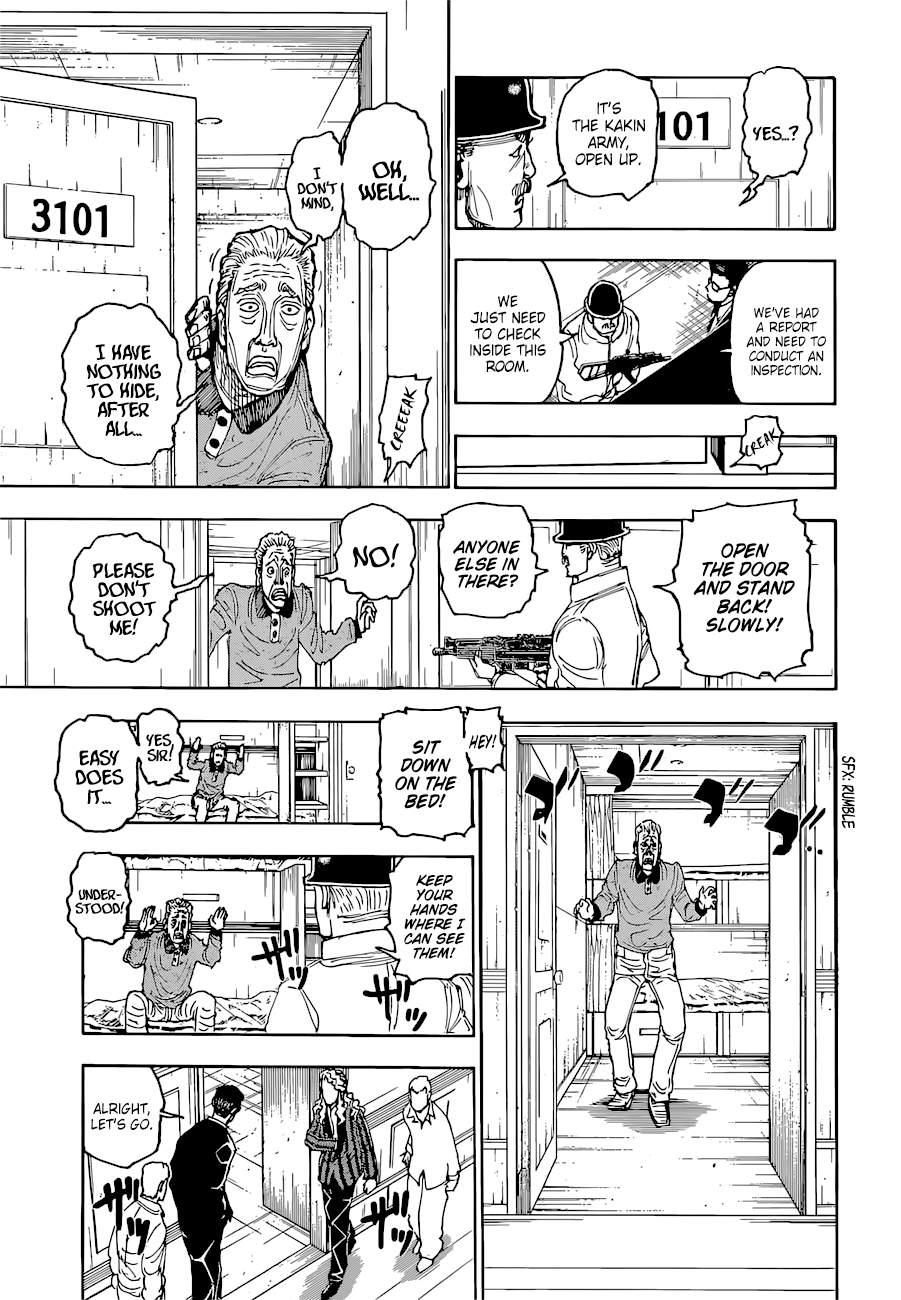 Hunter X Hunter chapter 393 page 18