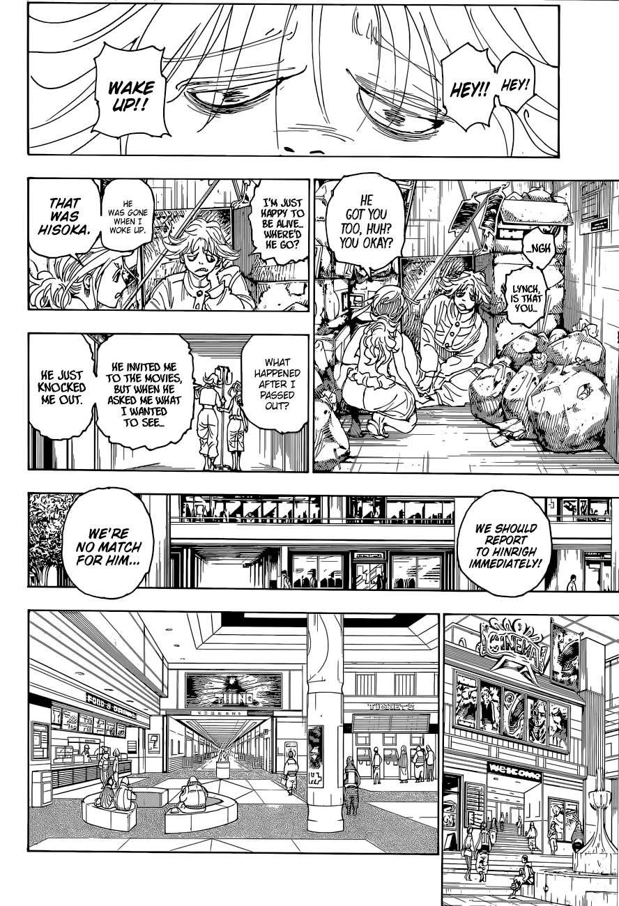 Hunter X Hunter chapter 393 page 9