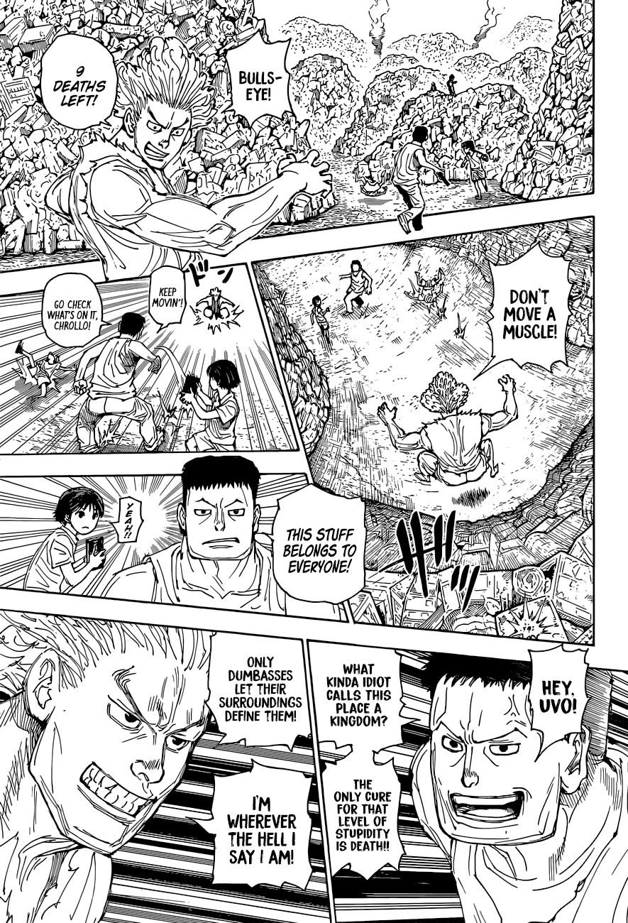 Hunter X Hunter chapter 395 page 11