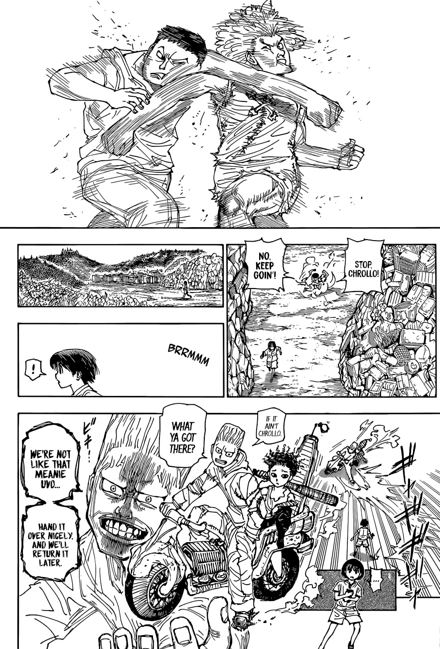 Hunter X Hunter chapter 395 page 12