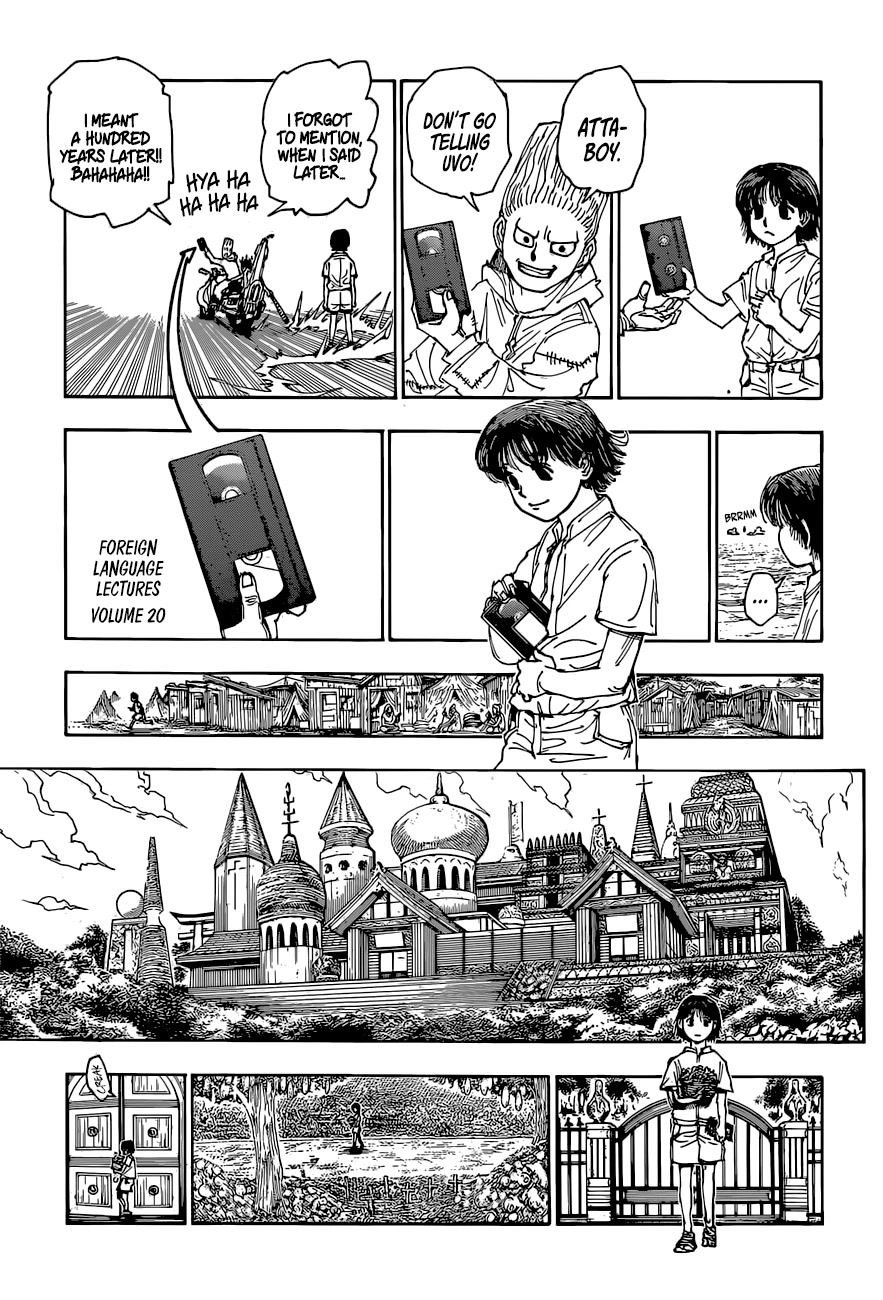 Hunter X Hunter chapter 395 page 13