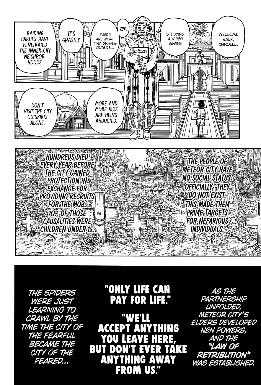 Hunter X Hunter chapter 395 page 14