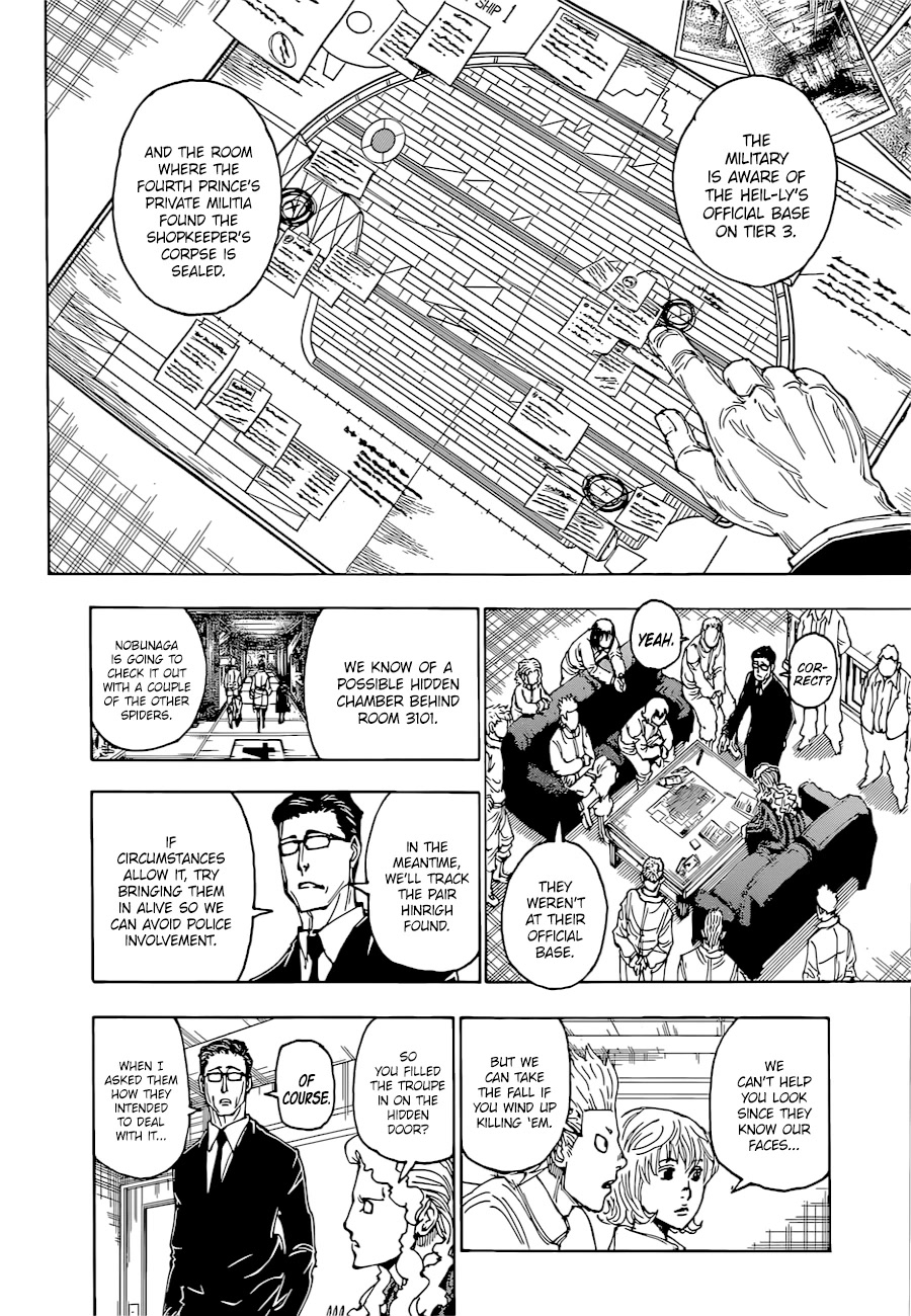 Hunter X Hunter chapter 395 page 3
