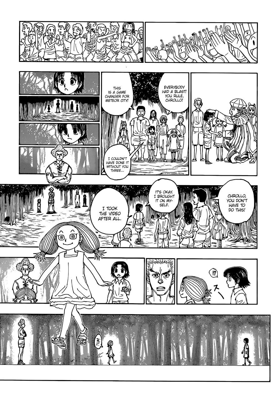 Hunter X Hunter chapter 396 page 14