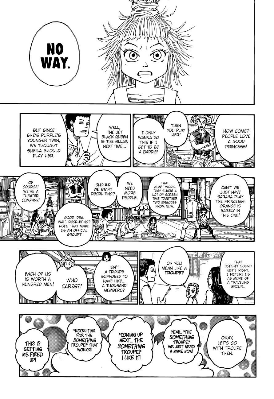 Hunter X Hunter chapter 396 page 18