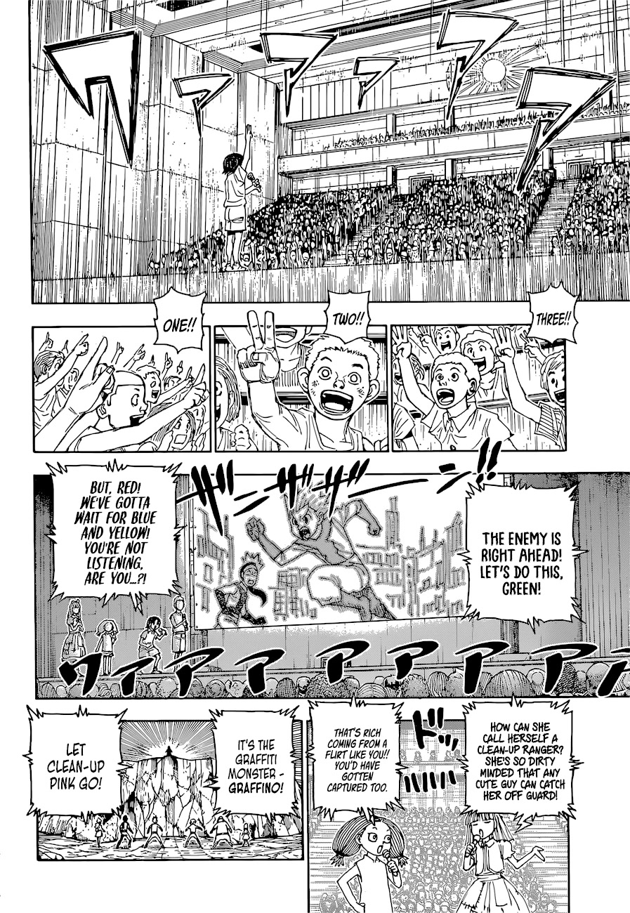 Hunter X Hunter chapter 396 page 9
