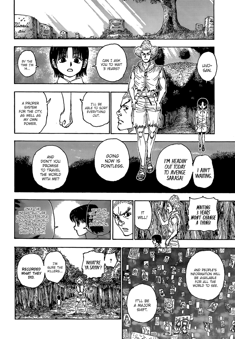 Hunter X Hunter chapter 397 page 15