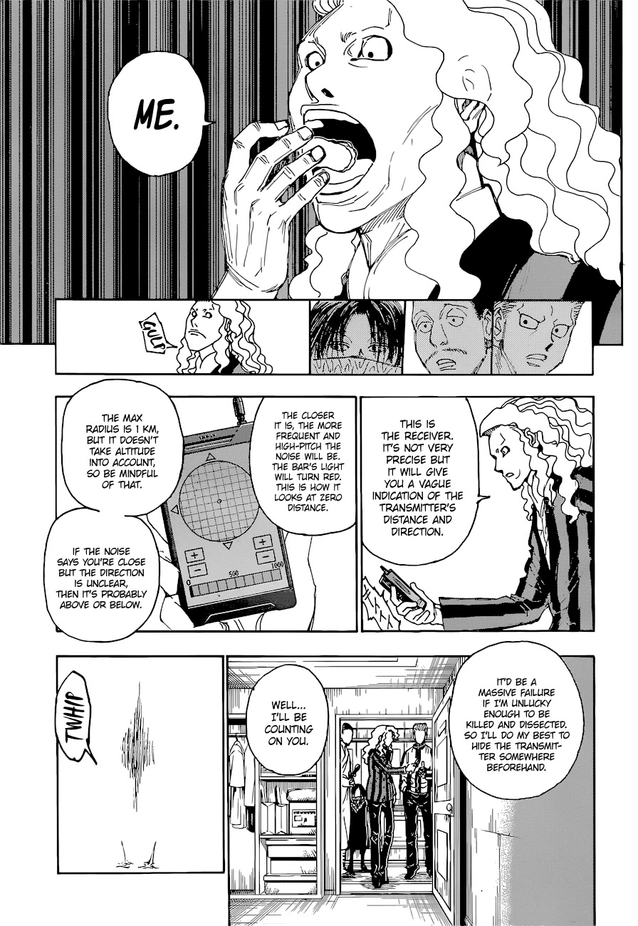 Hunter X Hunter chapter 398 page 10