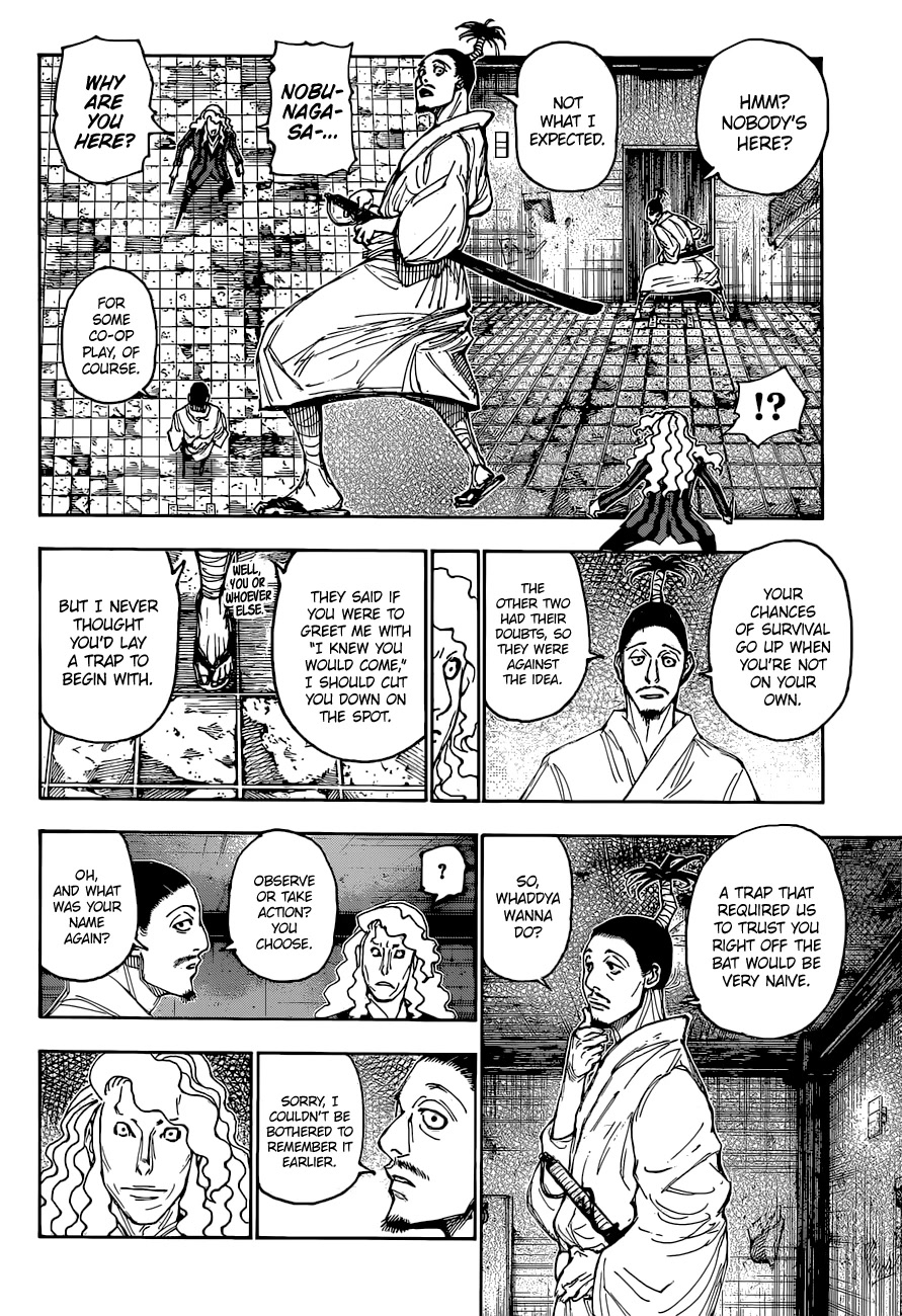 Hunter X Hunter chapter 398 page 14