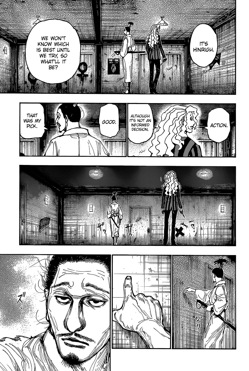 Hunter X Hunter chapter 398 page 15