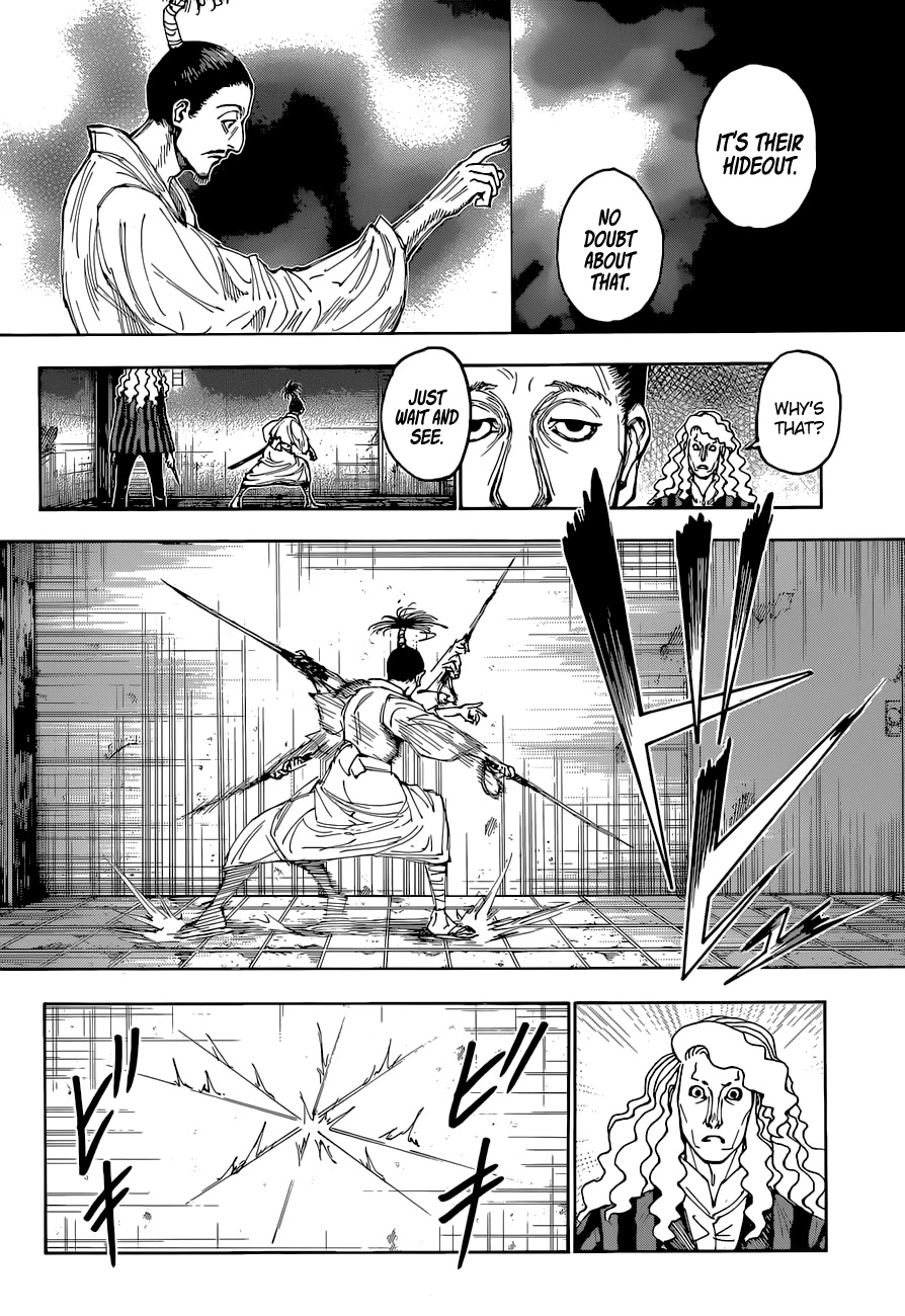 Hunter X Hunter chapter 398 page 16