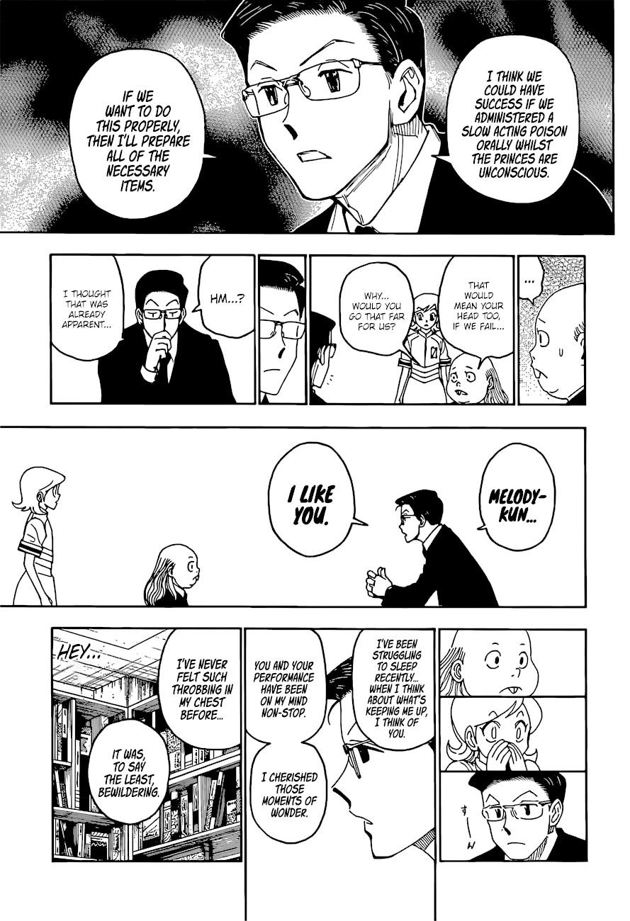 Hunter X Hunter chapter 400 page 11