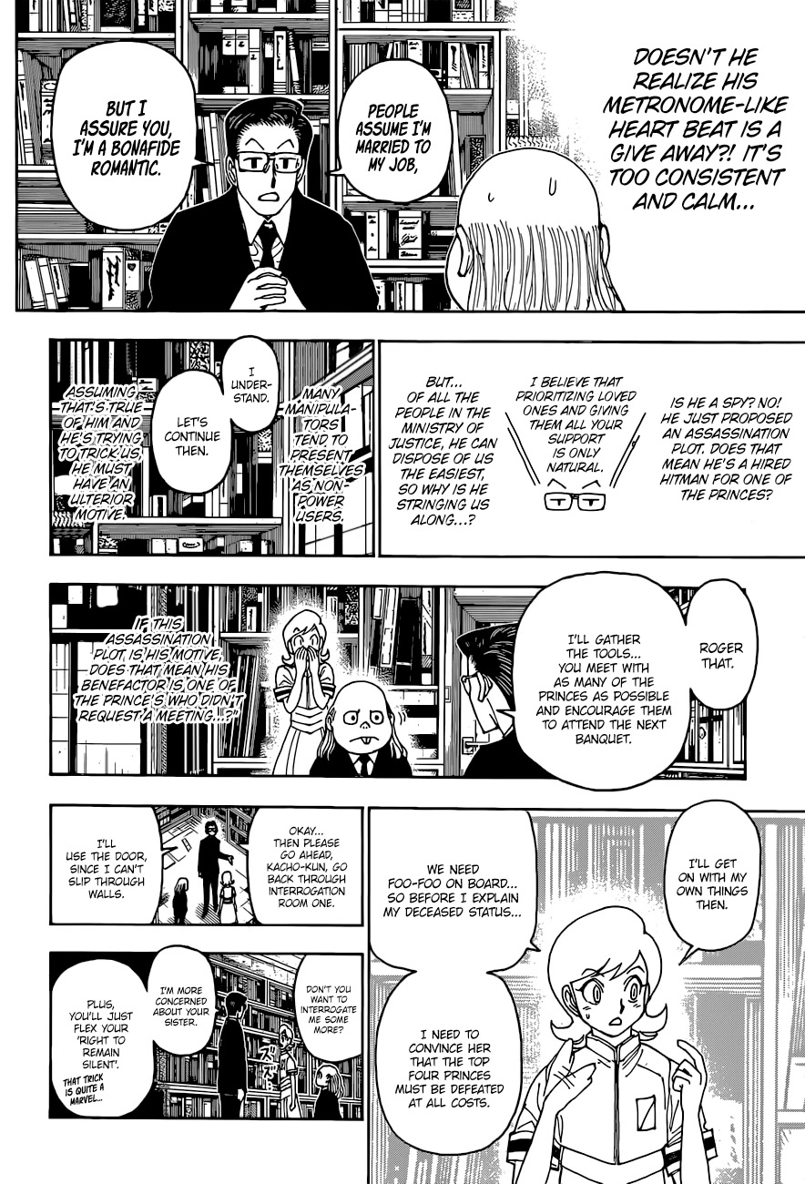 Hunter X Hunter chapter 400 page 12