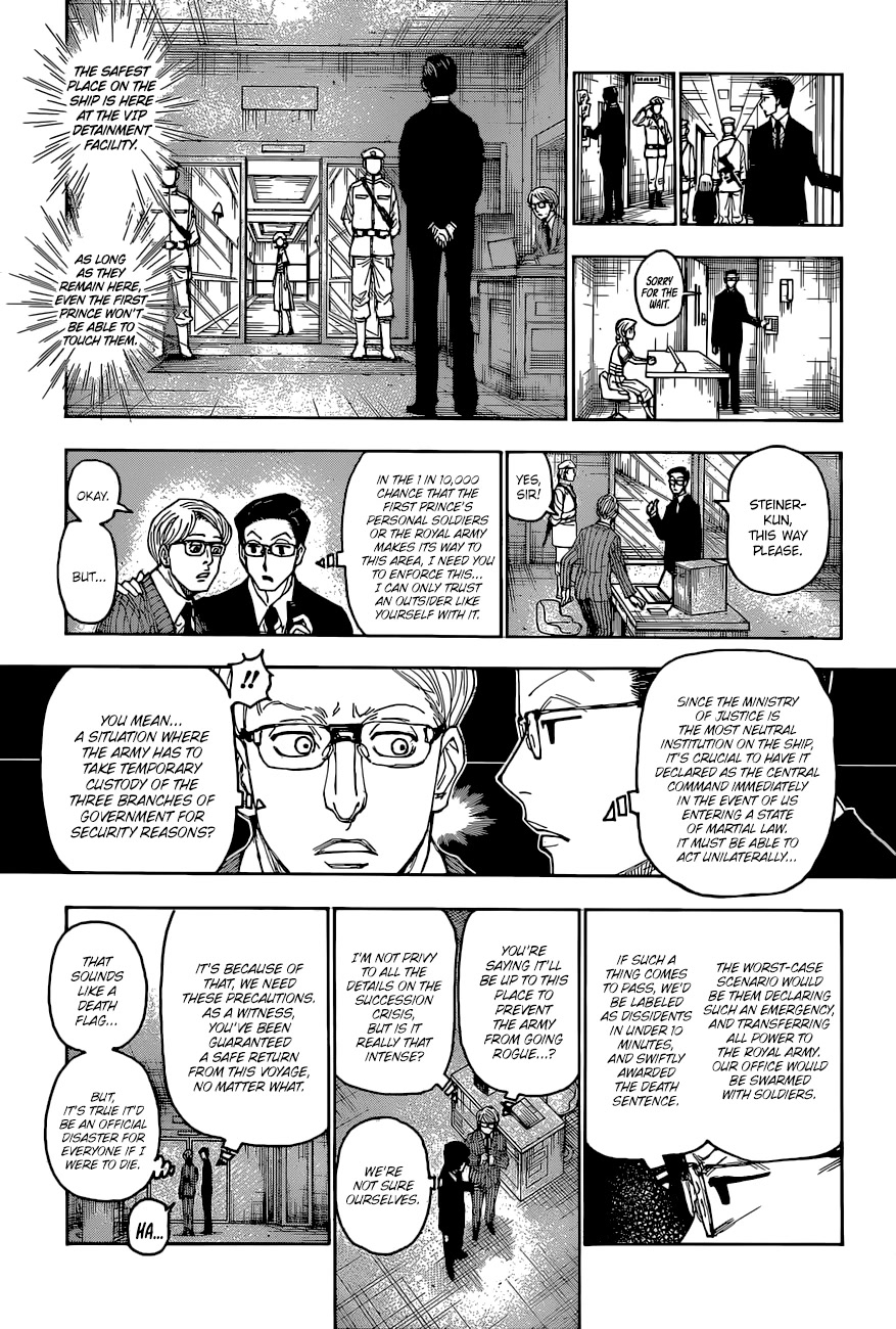 Hunter X Hunter chapter 400 page 13