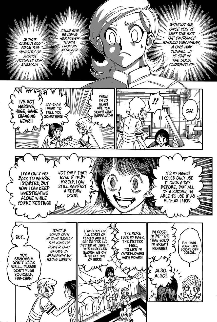 Hunter X Hunter chapter 400 page 15