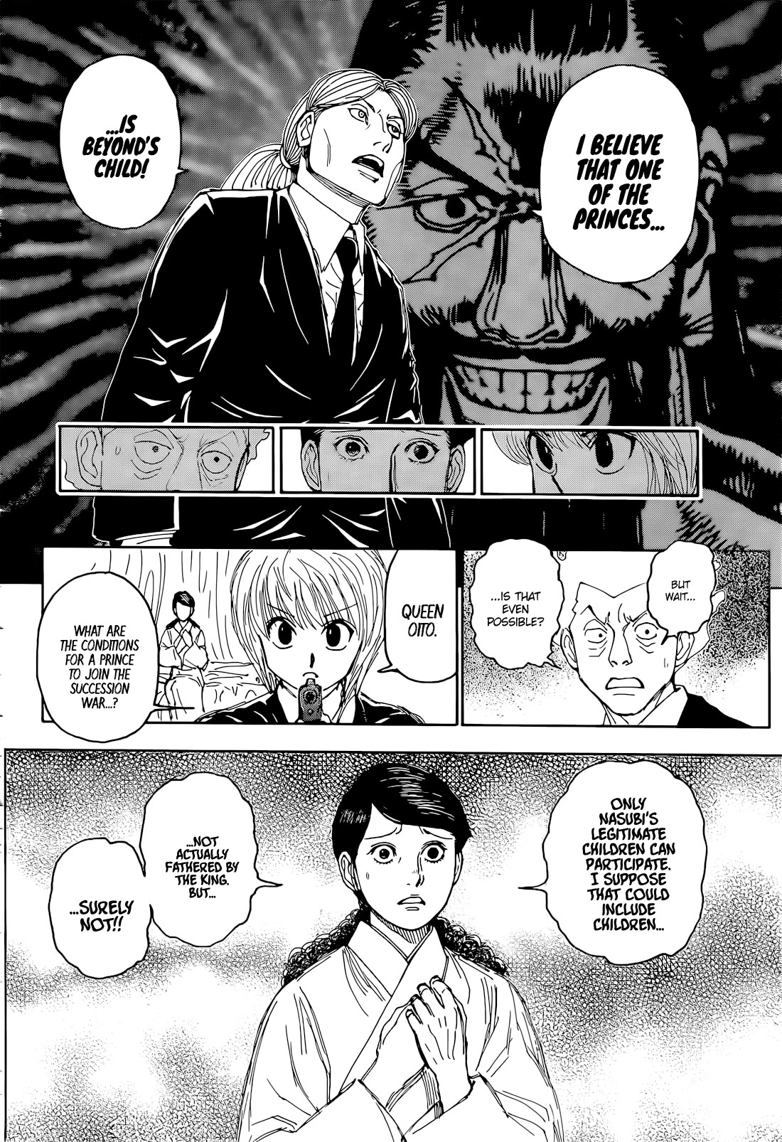 Hunter X Hunter chapter 401 page 14