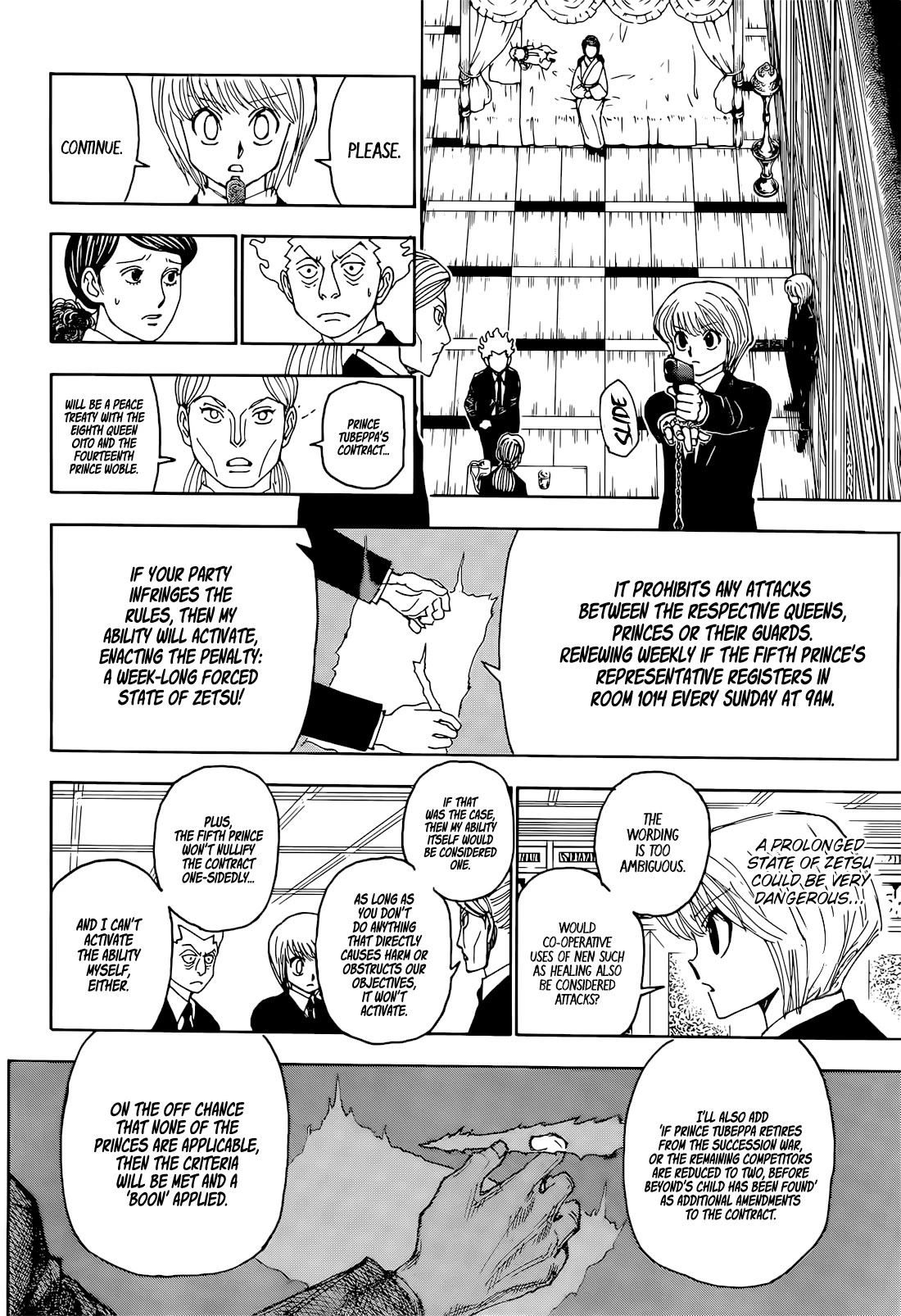 Hunter X Hunter chapter 401 page 16