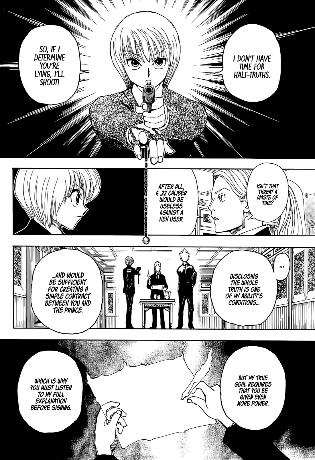 Hunter X Hunter chapter 401 page 6