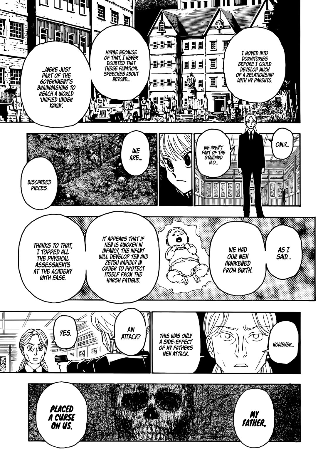 Hunter X Hunter chapter 401 page 9
