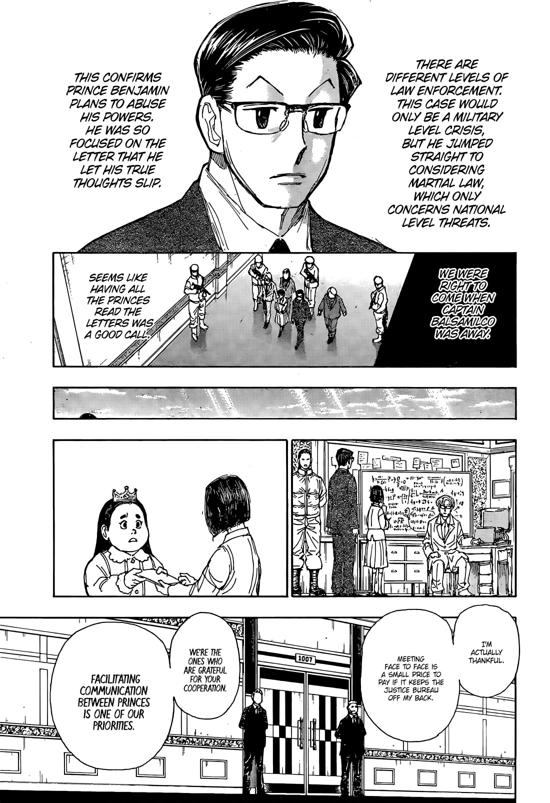 Hunter X Hunter chapter 402 page 16