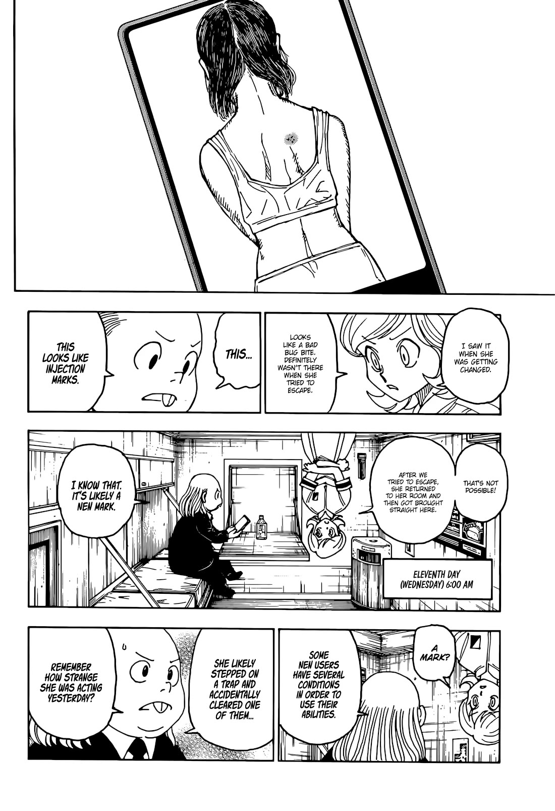 Hunter X Hunter chapter 402 page 7