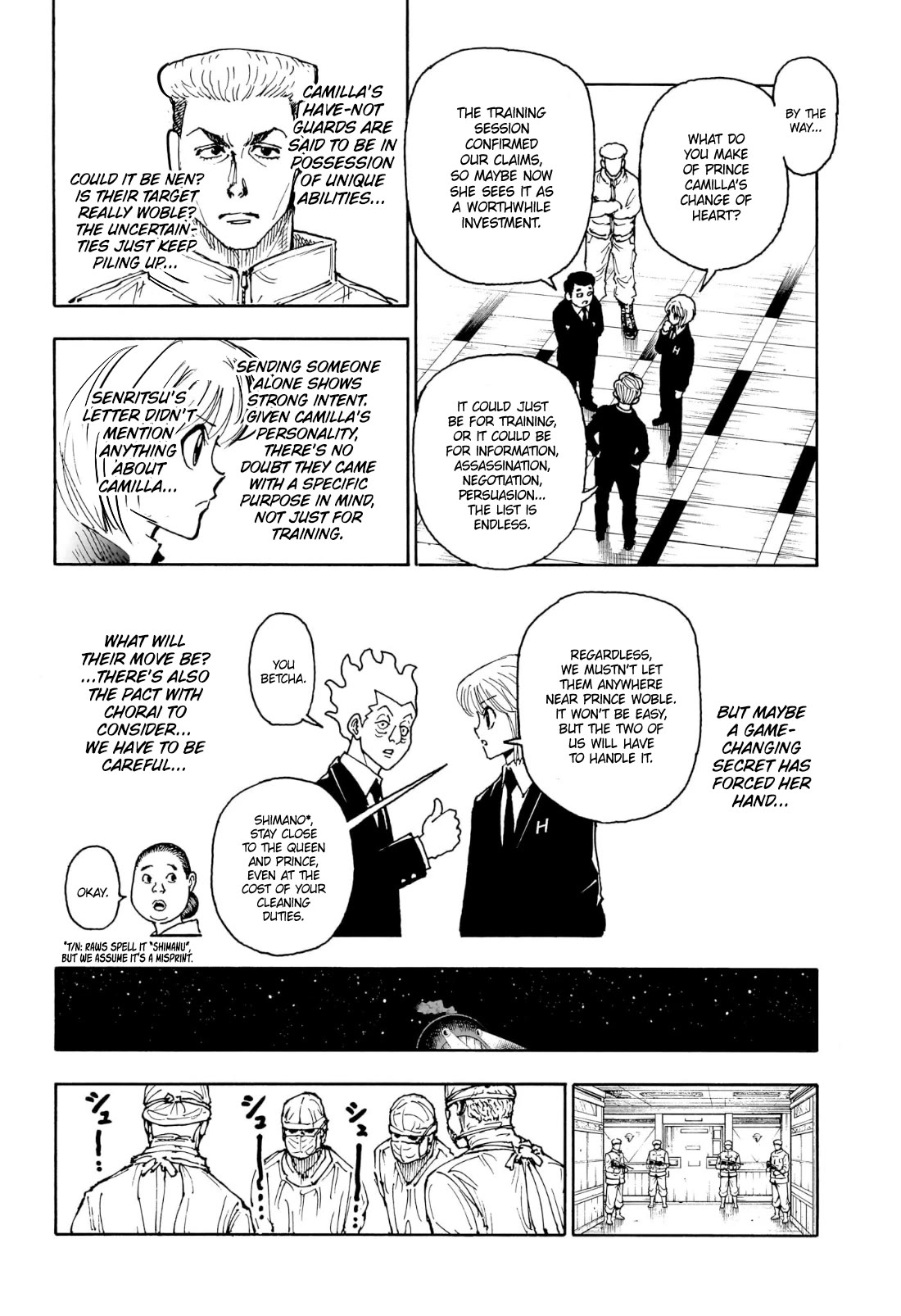 Hunter X Hunter chapter 404 page 17