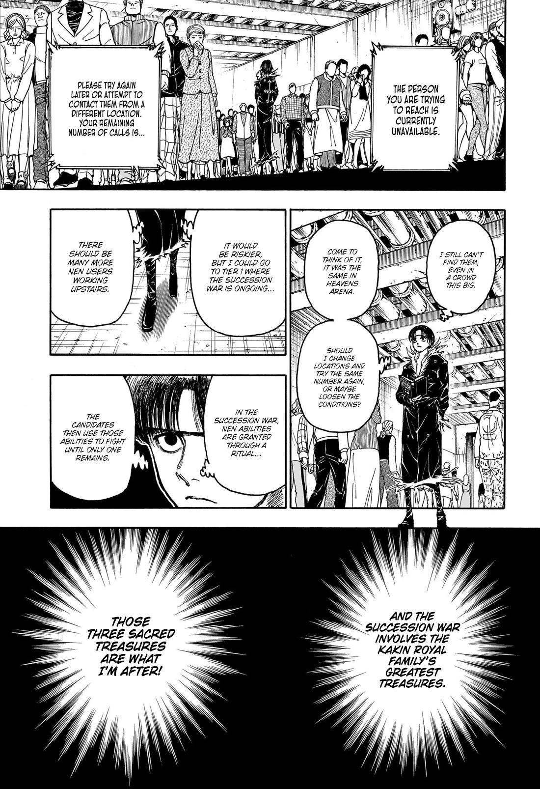 Hunter X Hunter chapter 406 page 13