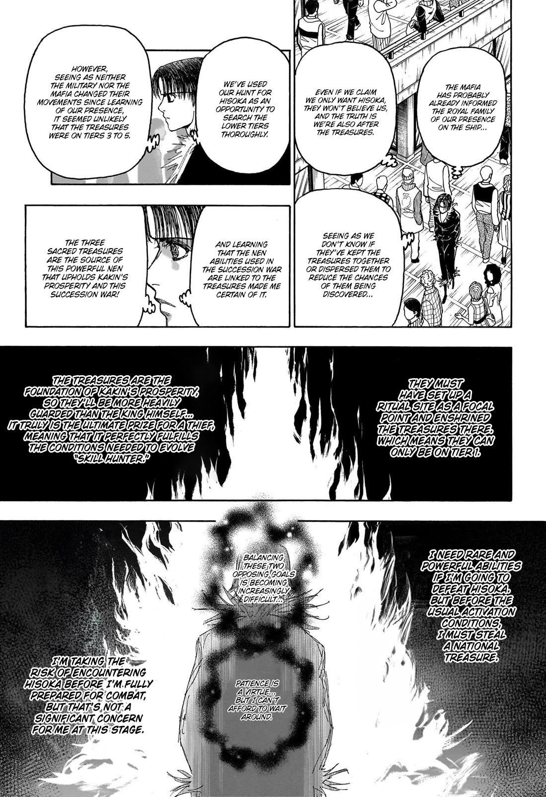 Hunter X Hunter chapter 406 page 15
