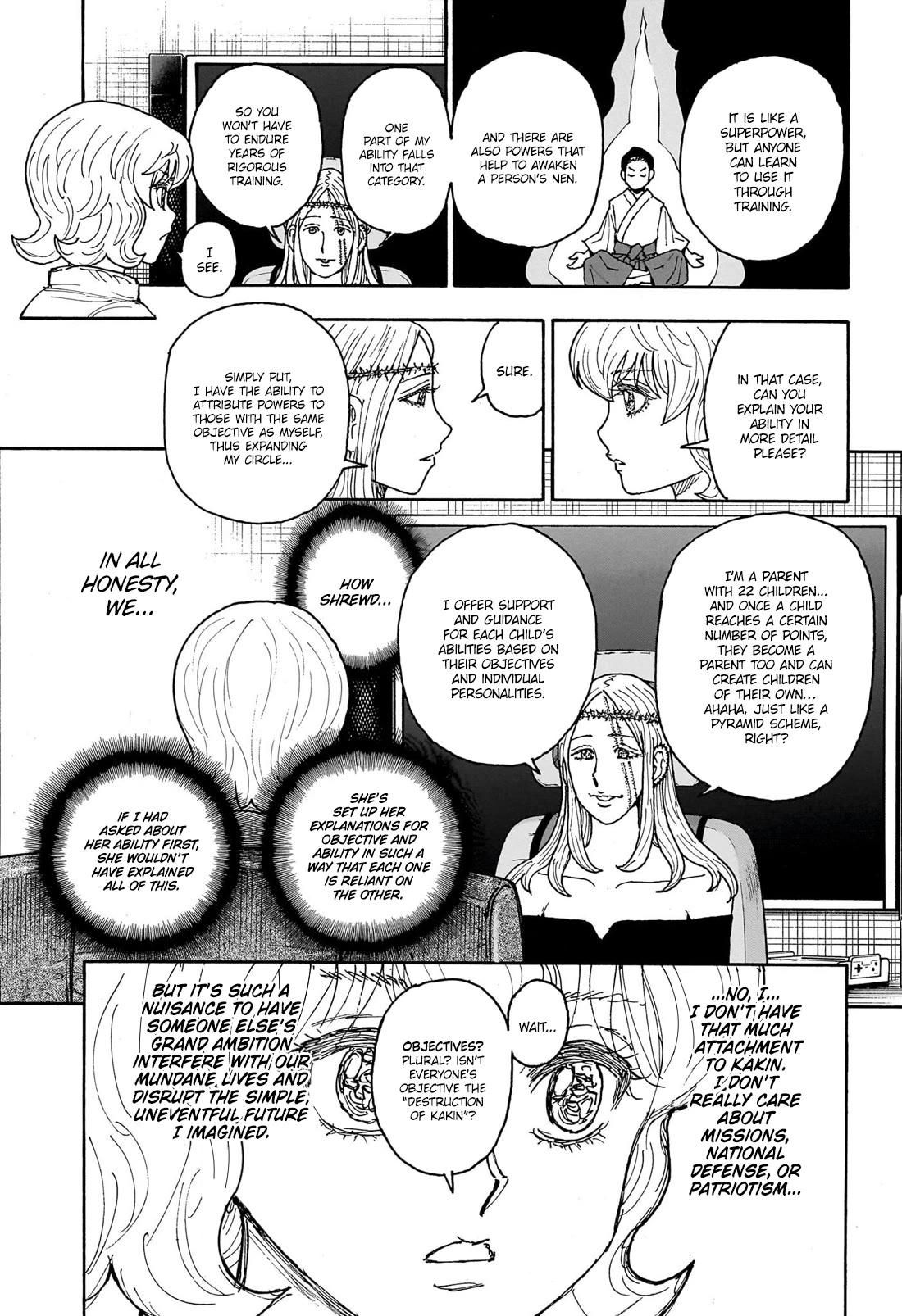 Hunter X Hunter chapter 408 page 10