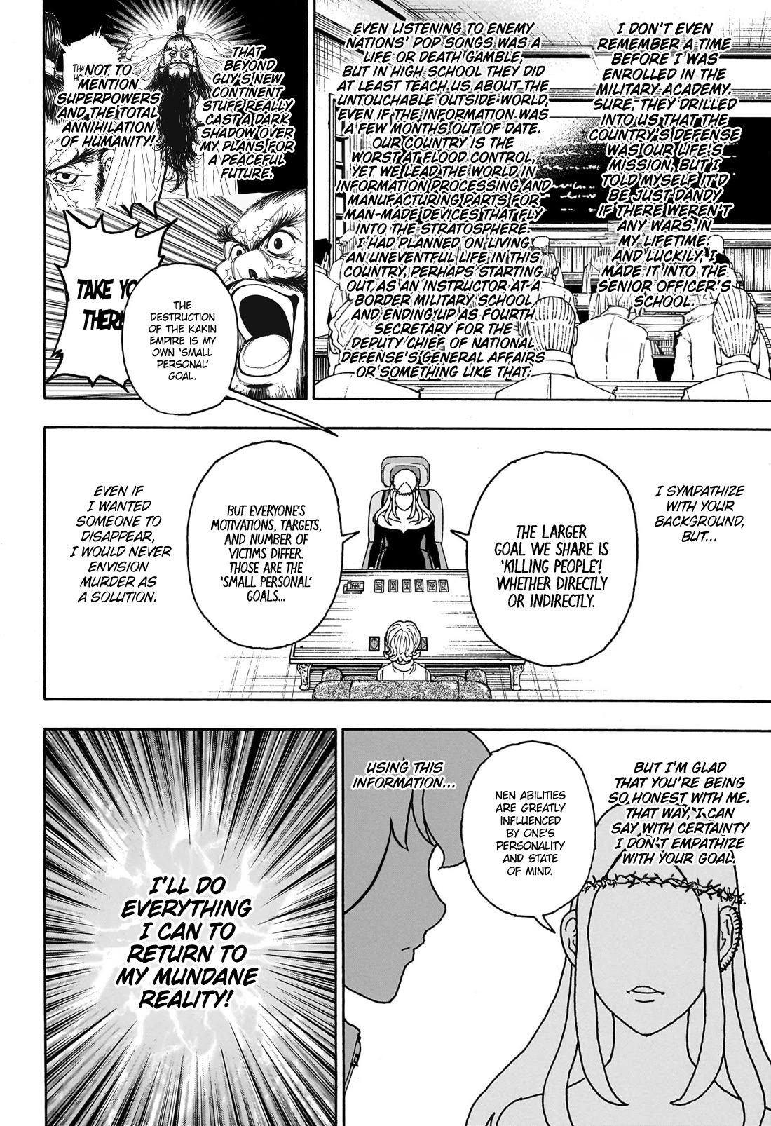Hunter X Hunter chapter 408 page 11