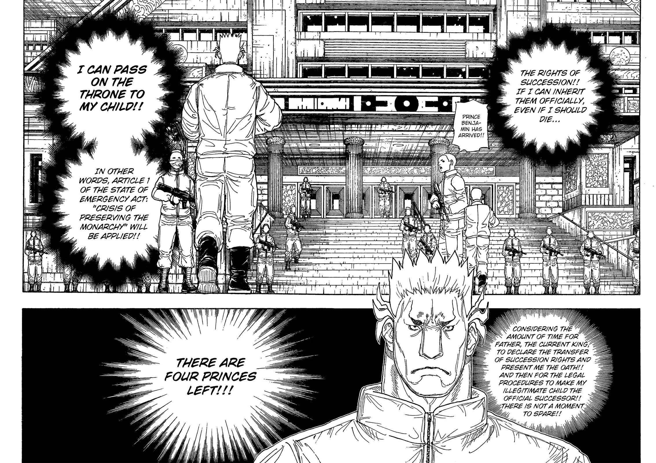 Hunter X Hunter chapter 410 page 13
