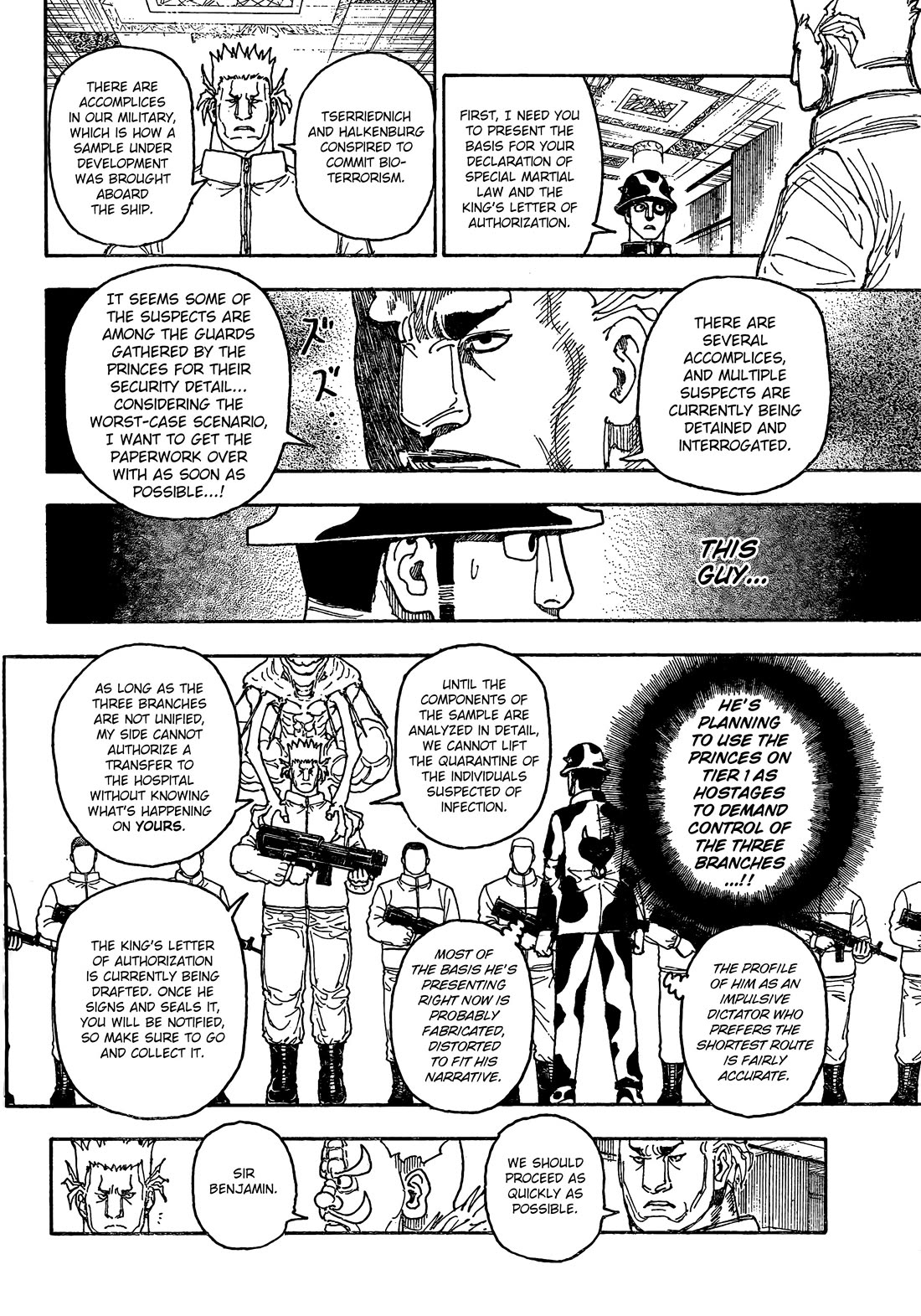 Hunter X Hunter chapter 410 page 15