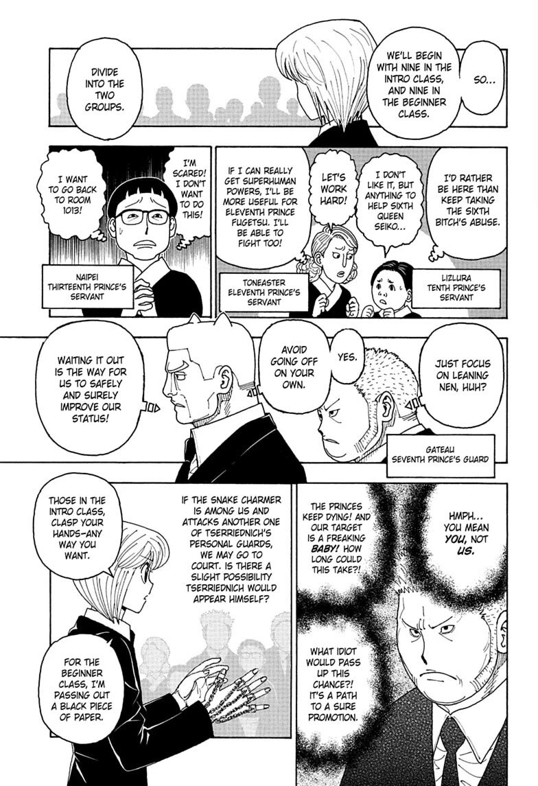 Hunter X Hunter chapter 411 page 11