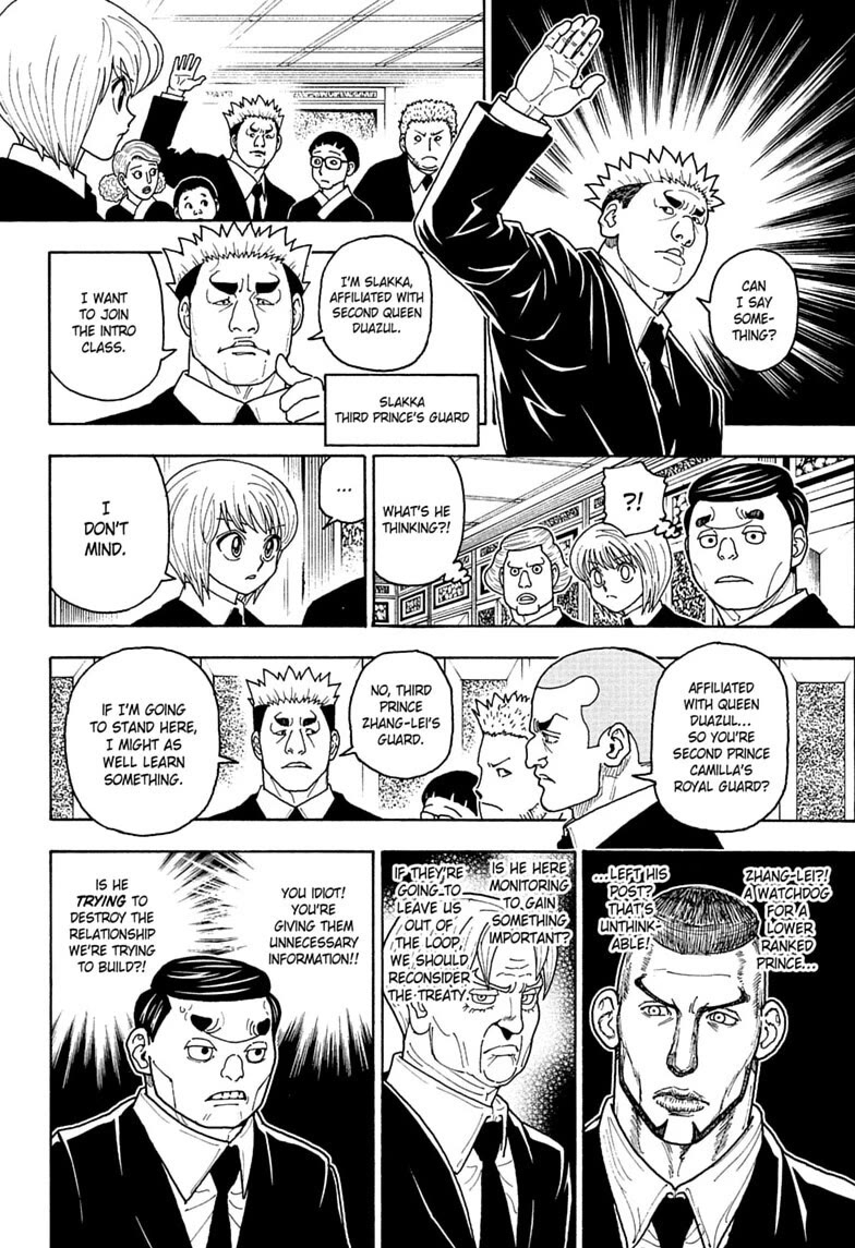 Hunter X Hunter chapter 411 page 12