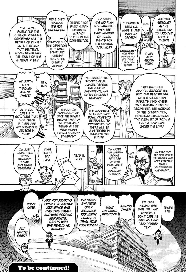 Hunter X Hunter chapter 412 page 17