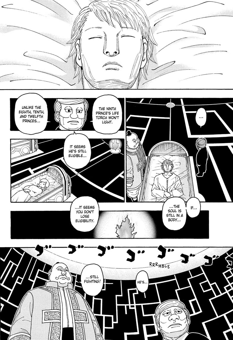 Hunter X Hunter chapter 413 page 3