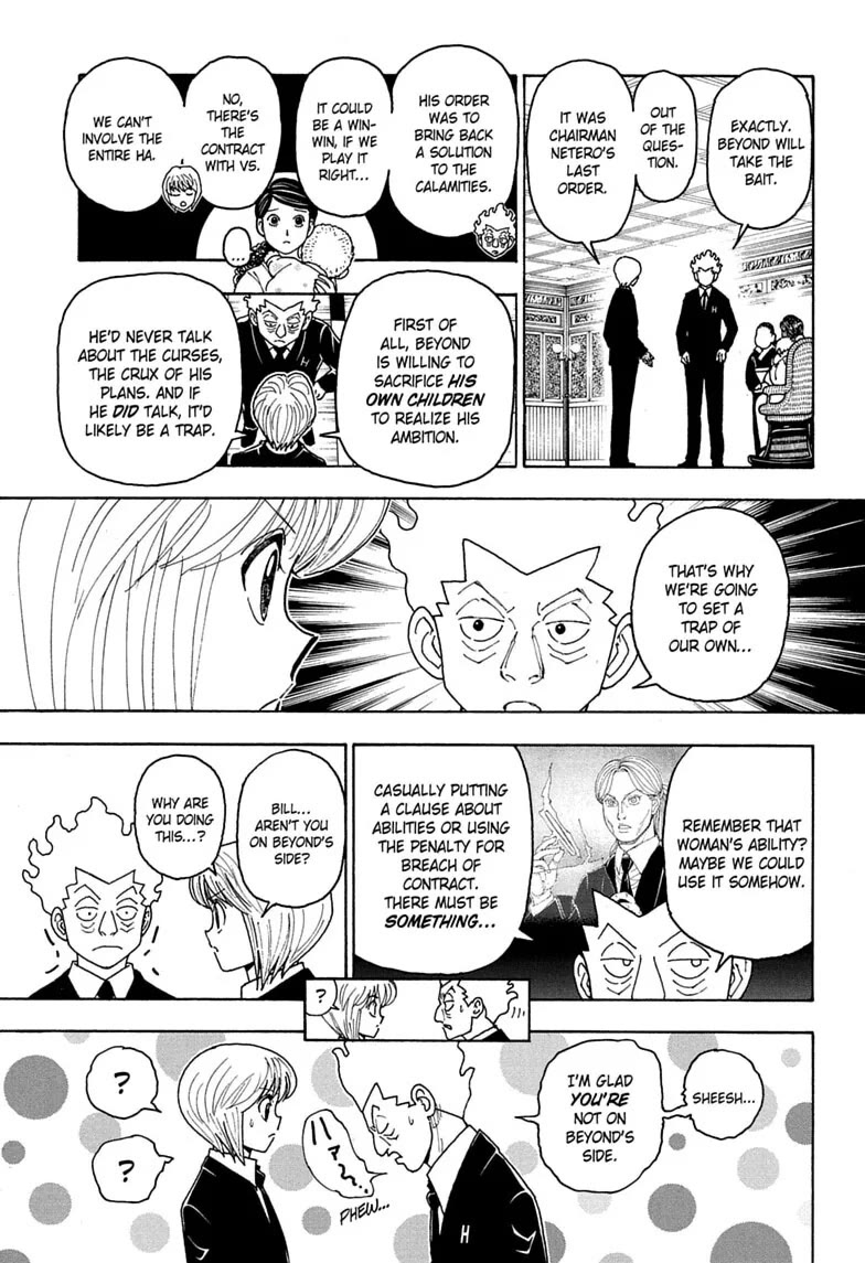 Hunter X Hunter chapter 414 page 11