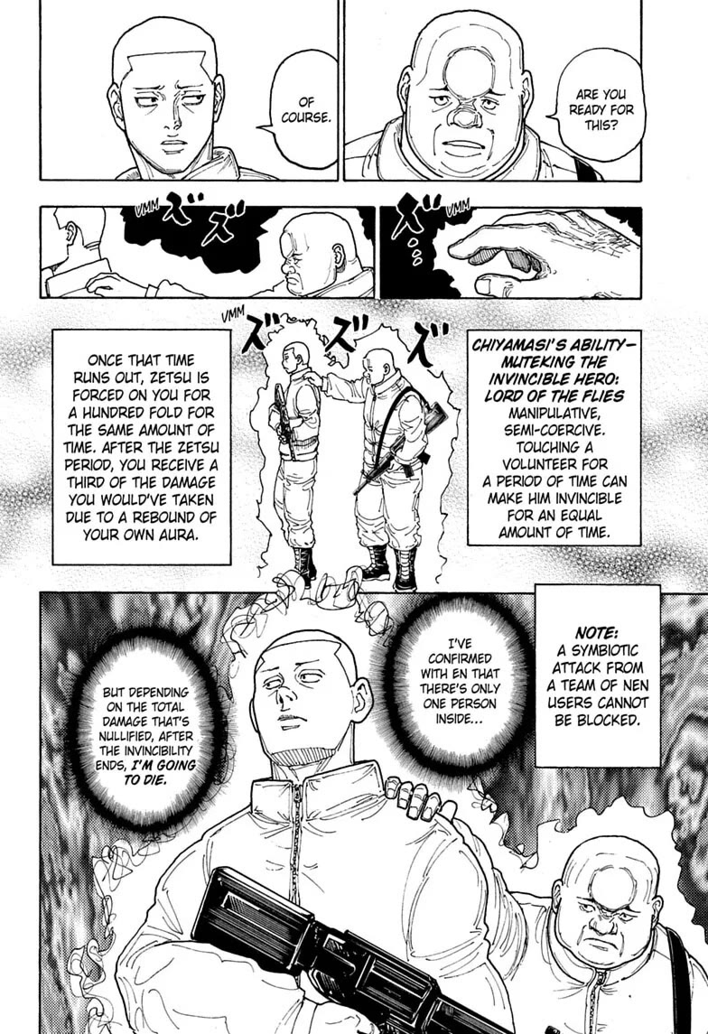 Hunter X Hunter chapter 414 page 8