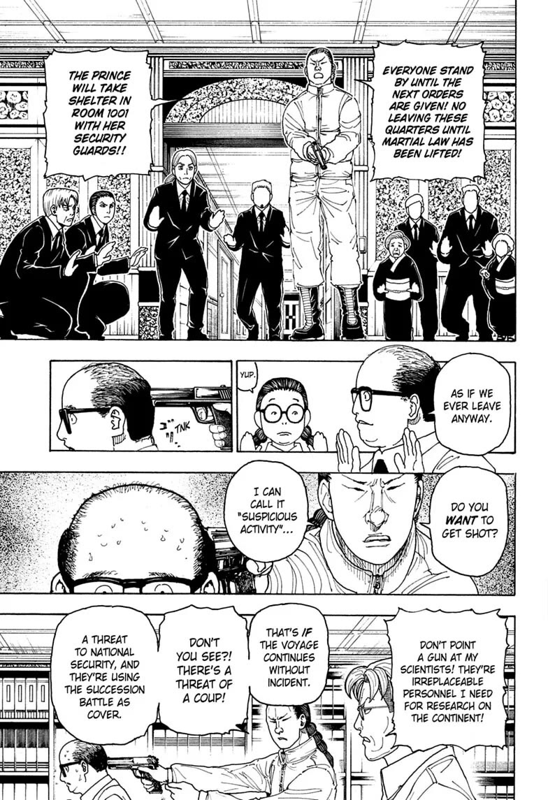 Hunter X Hunter chapter 415 page 14
